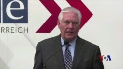 蒂勒森：美不会解除对俄制裁除非它从乌东和克里米亚撤军