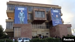 بارەگای بزوتنەوەی
گۆڕان لە شاری سلێمانی، 13 ی مانگی پێنجی 2018 (ئەرشیفی وێنە)