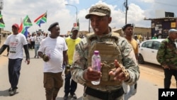 Umkhokheli womkhankaso weOperation Dudula, uMnu. Nhlanhla Lux Dlamini.