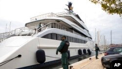 Jahti "Tango" i konfiskuar në Palma de Majorka, Spanjë (4 prill 2022)