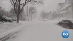 ኢትዮጵያውያን በበረዶ በተዋጠችው ባፋሎ
