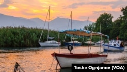 Истек на Дрим од Охридското Езеро