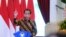 Presiden Jokowi menyayangkan apabila APBN dan APBD digunakan untuk membeli produk impor. (Twitter/KemensetnegRI)