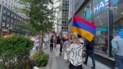 Ամերիկահայերի բողոքի երթը Նյու Յորքում