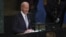 Predsjednik Joe Biden obraća se 77. zasjedanju Generalne skupštine UN u New Yorku, 21. septembra 2022. 