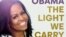 Imaj sa a ke Random House pibliye montre kouveti liv ansyen premye dam Etazini Michelle Obama a "The Light We Carry".