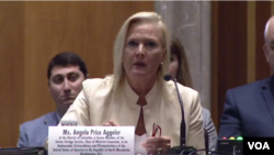 Анџела Агелер: Тим за санкции од Вашингтон е тука да преземе поагресивен пристап кон минатите и сегашните корумпирани актери