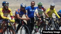 اعضای تیم ملی پسران بایسکل ران افغانستان