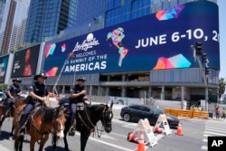 第九届“美洲国家峰会”2022年6月6日到10日在洛杉矶举行。(美联社)