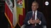 Majistra Los Angeles, Eric Garcetti, pandan yon entevyou ak VOA Espayol, Lendi 6 Jyen 2022. 