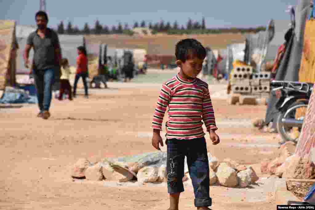 Rewşa nebaş ya Zarokên Efrînî yên li penageha Şehba dimînin &nbsp;