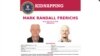 FILE - This poster image courtesy of the FBI shows the kidnapping poster for Mark Randall Frerichs, obtained on Aug. 26, 2020.