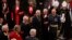U.S. President Joe Biden and first lady Jill Biden arrive at the Westminster Abbey on the day of Queen Elizabeth II funeral, in London, Sept. 19, 2022. 