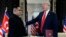 Дональд Трамп и Ким Чен Ын