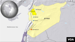 የሲርያ ካርታ