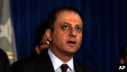 负责纽约南区的美国联邦检察官普里特·巴拉拉（资料照）