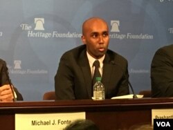 《外交家》(The Diplomat)网站副编辑普拉山·帕拉梅斯瓦兰 (美国之音钟辰芳拍摄)