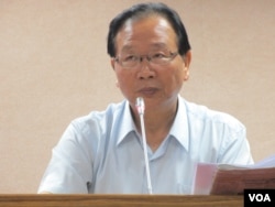 台湾在野党国民党立委林德福