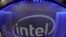 美国电脑芯片制造商英特尔的标志