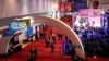A view of the Las Vegas Convention Center lobby as exhibitors prepare for the 2018 CES in Las Vegas, Nevada, Jan. 8, 2018.