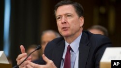 جیمز کومی، رئیس پیشین اف‌بی‌آی که روز سه‌شنبه به دستور پرزیدنت ترامپ برکنار شد