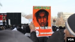 Grande marche à Washinggton contre les bavures policières