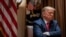 Le président Donald Trump lors d'une réunion à la Maison Blanche, à Washington, le 9 juillet 2020. (AP Photo)