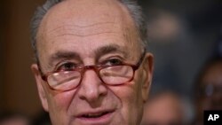 Lidè Minorite Demokrat Nan Sena a, Chuck SchumerAP/ Scott Applewhite