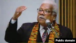 FILE - The late Professor Ali Mazrui.