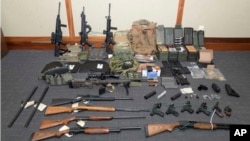 Wasu daga cikin bindigoginsa