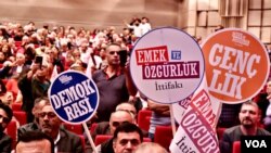 Dîmeneke ji bernameya dîyarkirina Tifaqa “Ked û Azadî", 24 îlon,2022, Tirkîye,Stenbol (3)