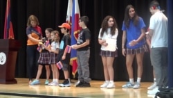  Լոս Անջելեսի ամենամեծ հայկական վարժարաններից մեկում, այս տարի Հայաստանի անկախության օրվա միջոցառումը այլ կարգախոսով է անցել