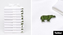 Lacoste replaces crocodile logo with these 10 endangered species