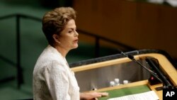 Dilma Rousseff, présidente du Brésil.