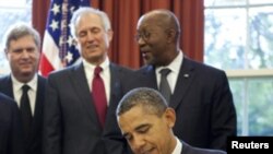 اوباما، امضای لایحه احریم ایران 