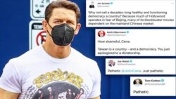 Hollywood Bows to China’s Claims on Taiwan