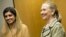 US Secretary of State Hillary Rodham Clinton and Pakistan Foreign Minister Hina Rabbani Khar before a bilateral meeting at a hotel in Tokyo , Japan, July 8, 2012