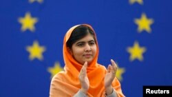 FILE - Pakistani teenage activist Malala Yousafzai.