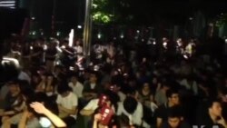 香港民族党举行独派造势集会警方戒备