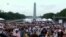 People attend events commemorating the 50th anniversary of March on Washington, Aug. 28, 2013. 