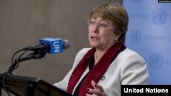 Michelle Bachelet, Kamishna mkuu wa haki za binadamu wa Umoja wa Mataifa