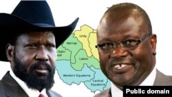 Presiden Sudan Selatan, Salva Kiir dan pemimpin pemberontak Rieck Machar akan berunding di Ethiopia (foto: dok). 