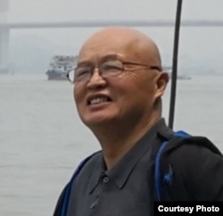 文革知青历史研究者阿陀2019年在广州（阿陀提供）