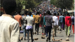 በአምቦ ከተማ ሰላማዊ ሰልፍ ተደረገ