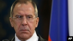 세르게이 라브로프 러시아 외무장관. (자료사진)