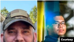 U.S. veterans and Alabama residents Alexander Drueke, 39, left, and Andy Tai Ngoc Huynh, 27, were in Ukraine assisting in the war against Russia. They haven't been heard from in days and are missing, members of the state's congressional delegation said We