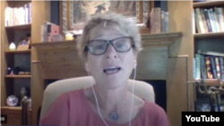 美国民主党联邦众议员赫拉汉6月28日参加新美国安全中心一场有关美国供应链的研讨会。（会议视频截图）