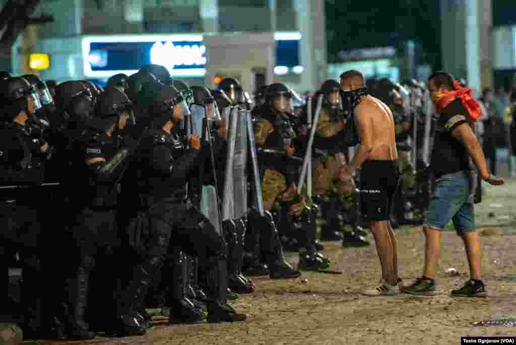 Rally in Skopje against the French proposal for EU negotiation 