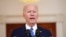 President Joe Biden speaks at the White House in Washington, June 24, 2022, after the Supreme Court overturned Roe v. Wade. 