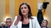 Cassidy Hutchinson, former aide to Trump White House chief of staff Mark Meadows, testifies at the Capitol in Washington, June 28, 2022.